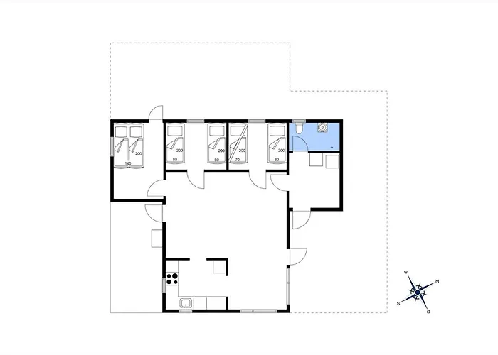 Holiday home 0264-romo-lyngvejen-37 *